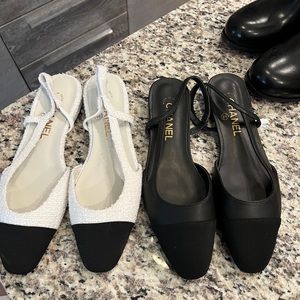 CC Slingback Flats